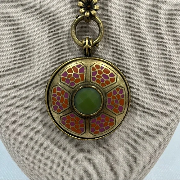 Lucky Brand VINTAGE Medallion Necklace - Picture 7 of 7